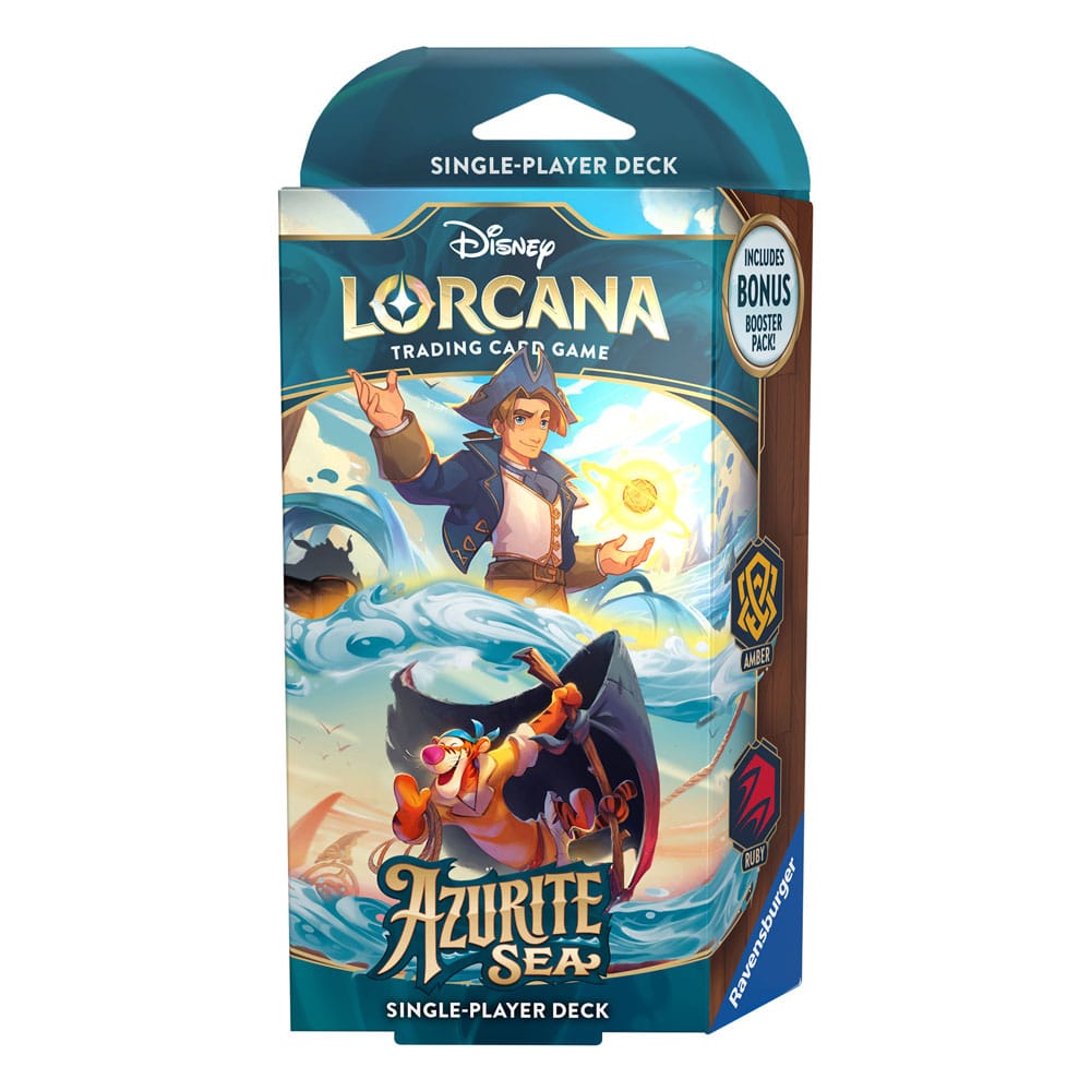 Disney Lorcana TCG Azurite Sea Starter Decks Display (8) *Englische Edition*