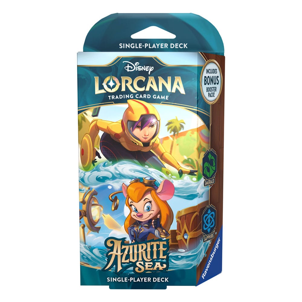 Disney Lorcana TCG Azurite Sea Starter Decks Display (8) *Englische Edition*