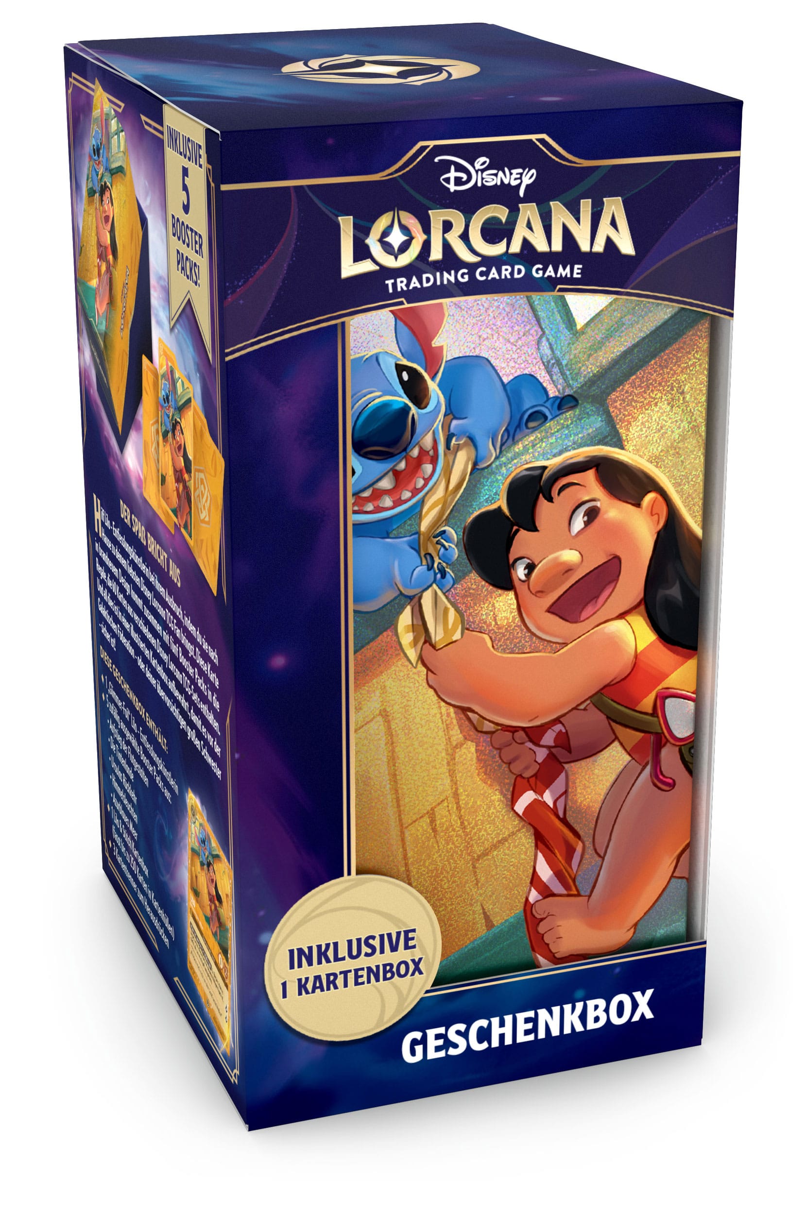 Disney Lorcana TCG Archazias Insel Geschenk-Set Stitch *Deutsche Edition*