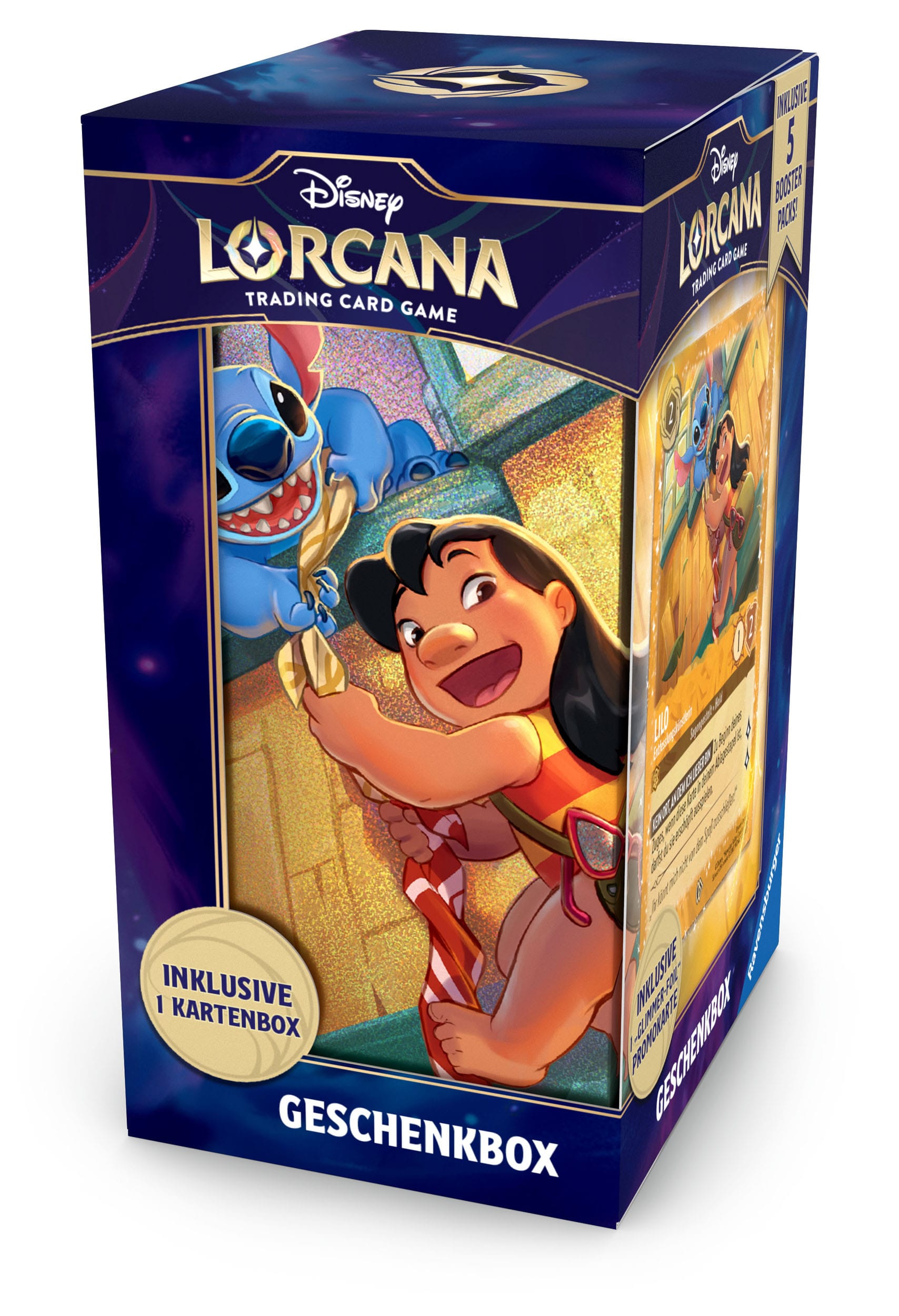 Disney Lorcana TCG Archazias Insel Geschenk-Set Stitch *Deutsche Edition*