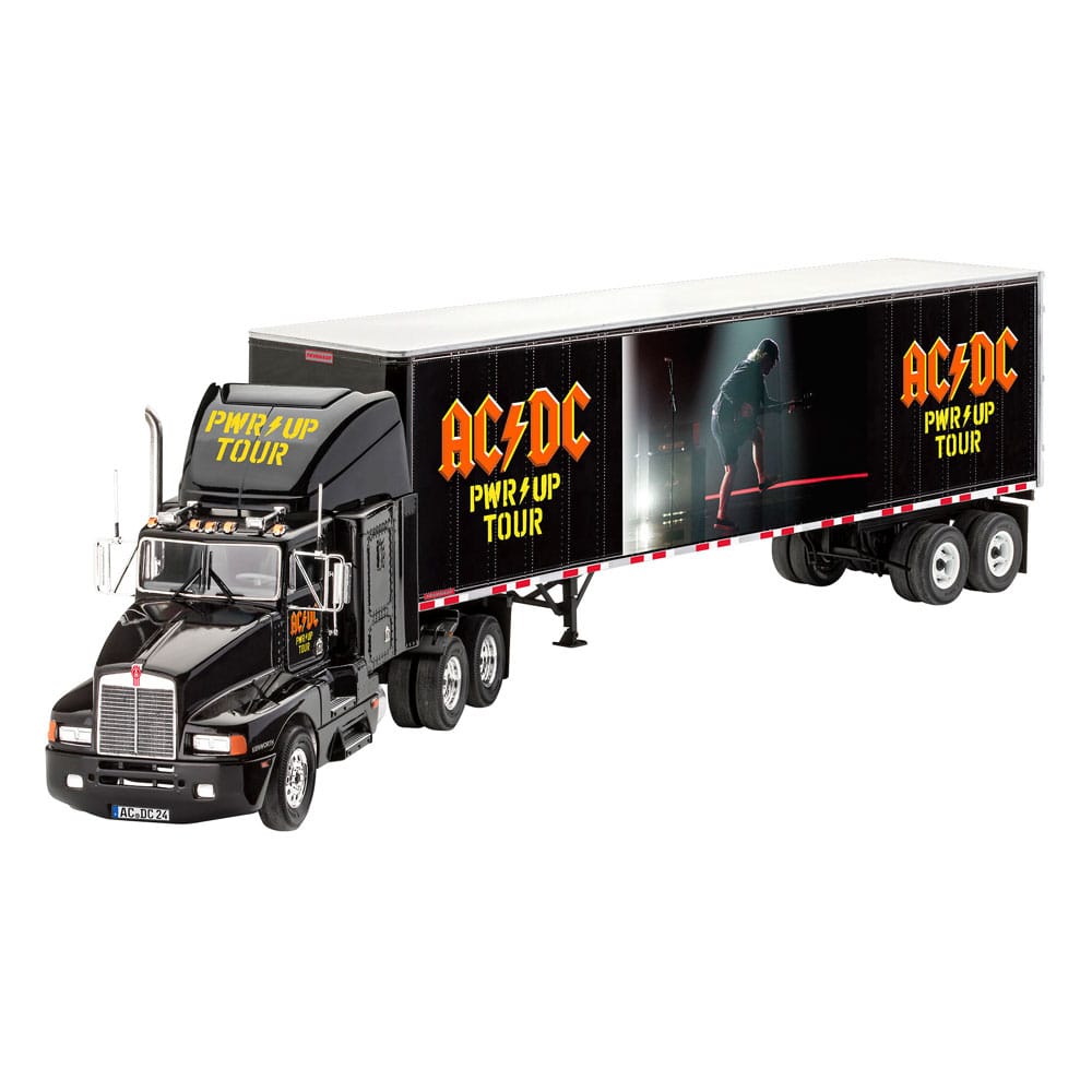 AC/DC Modellbausatz Tour Truck & Trailer 55 cm