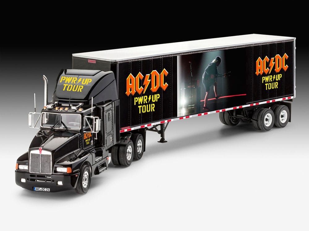 AC/DC Modellbausatz Tour Truck & Trailer 55 cm