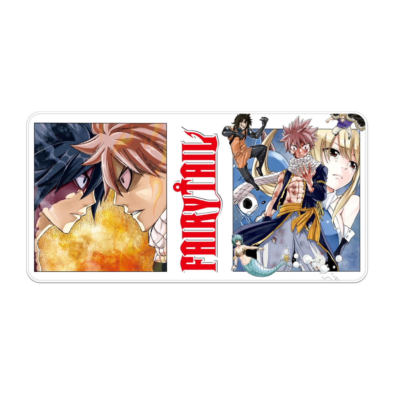 Fairy Tail XXL Mousepad Natsu vs. Gray  