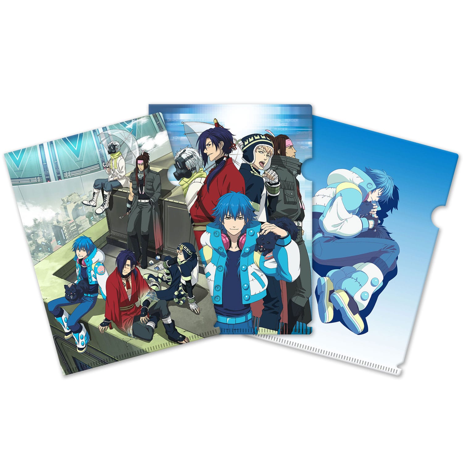 Dramatical Murder Klarsichthüllen 3er-Set  