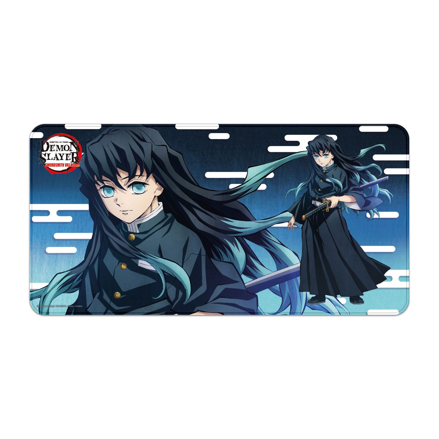 Demon Slayer: Kimetsu no Yaiba XXL Mousepad Muichiro Tokito 80 x 40 cm   