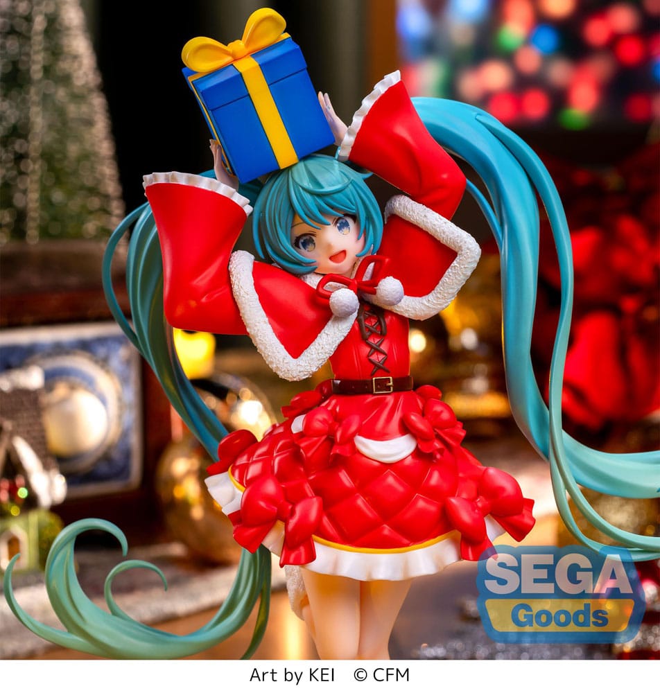 Hatsune Miku Series Luminasta PVC Statue Hatsune Miku Christmas 2024 19 cm