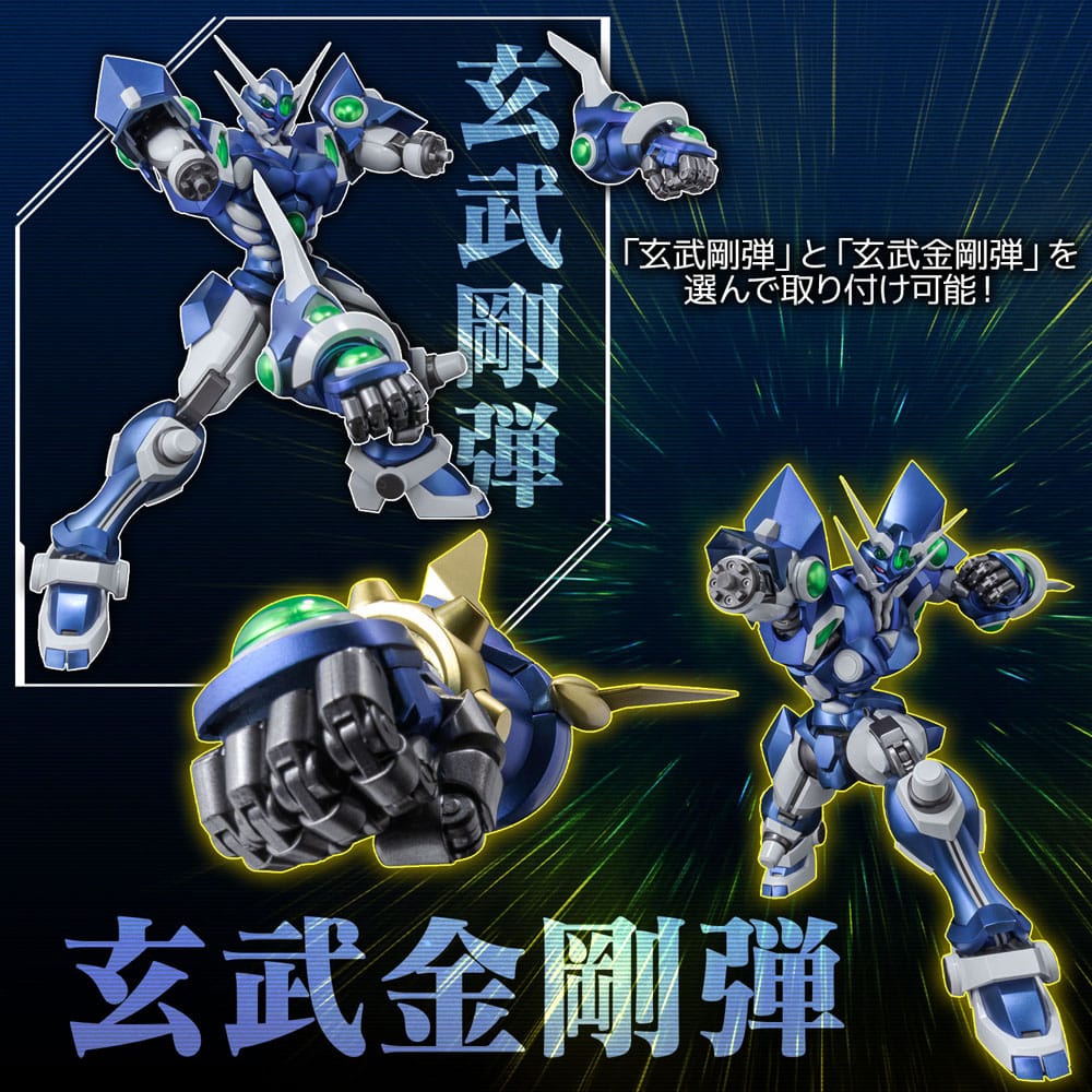 Super Robot Wars Diecast Actionfigur Riobot Soulgain 25 cm