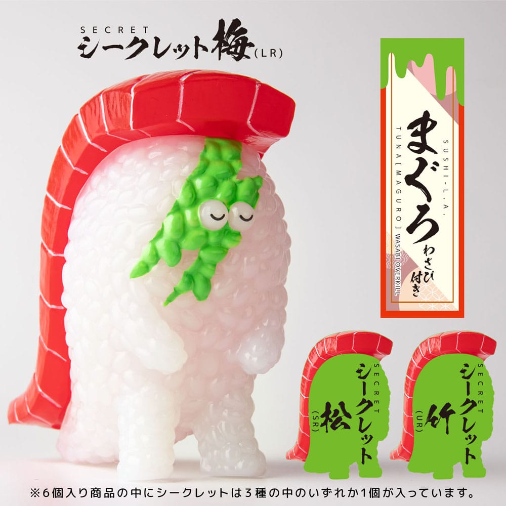 Original Character Minifiguren 1/1 Real Sushi Size 7 cm Sushi Monster Sortiment (6)