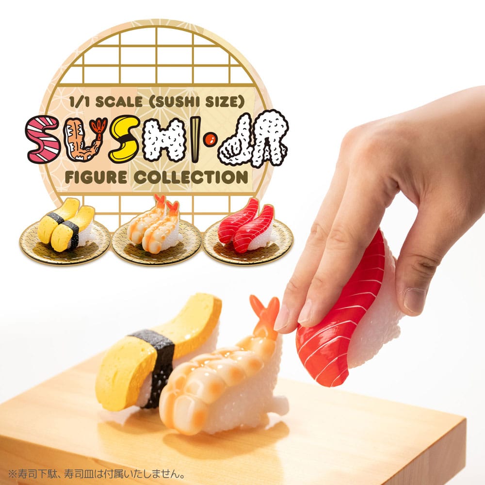 Original Character Minifiguren 1/1 Real Sushi Size 7 cm Sushi Monster Sortiment (6)