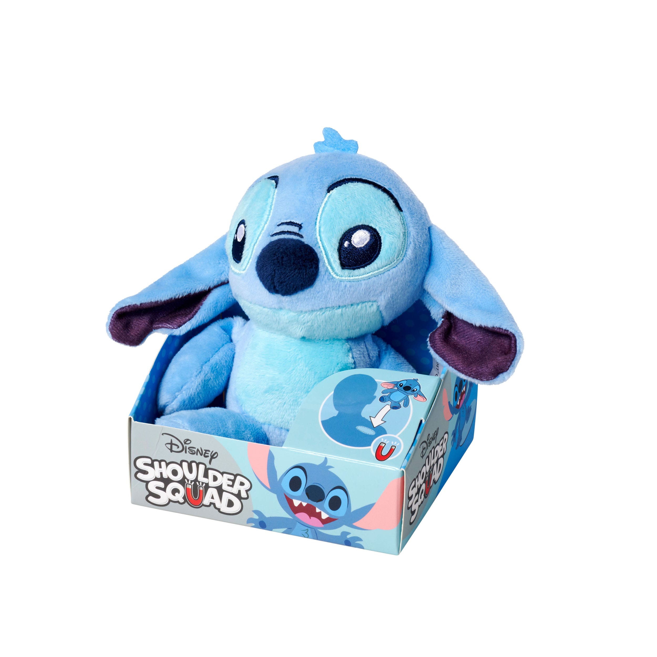 Lilo & Stitch Plüschfigur Stitch Shoulder Rider 12 cm  