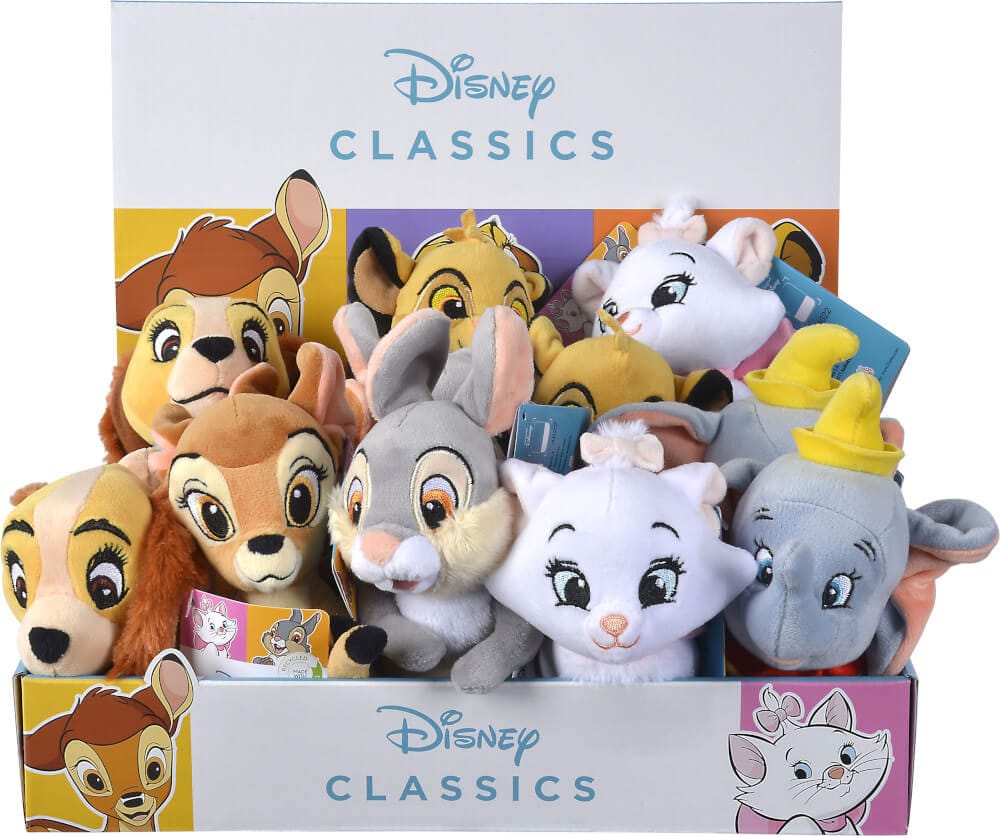 Disney Plüschfiguren Klassik Freunde 17 cm Display (12)   