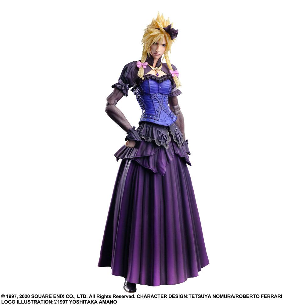 Final Fantasy VII Remake Play Arts Kai Actionfigur Cloud Strife Dress Ver. 28 cm