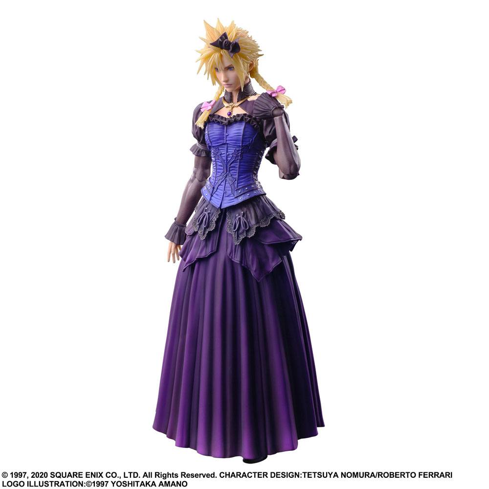 Final Fantasy VII Remake Play Arts Kai Actionfigur Cloud Strife Dress Ver. 28 cm