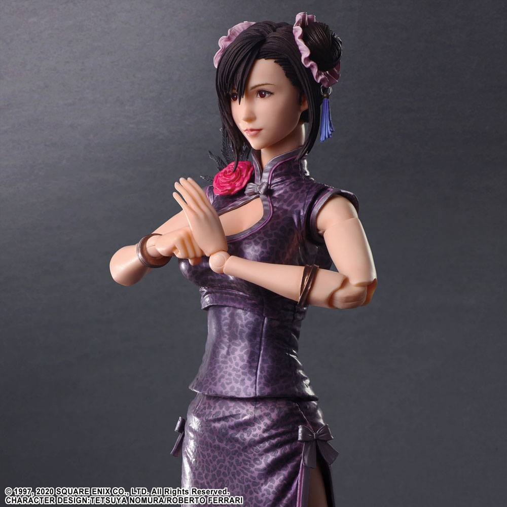 Final Fantasy VII Remake Play Arts Kai Actionfigur Tifa Lockhart Sporty Dress Ver. 25 cm