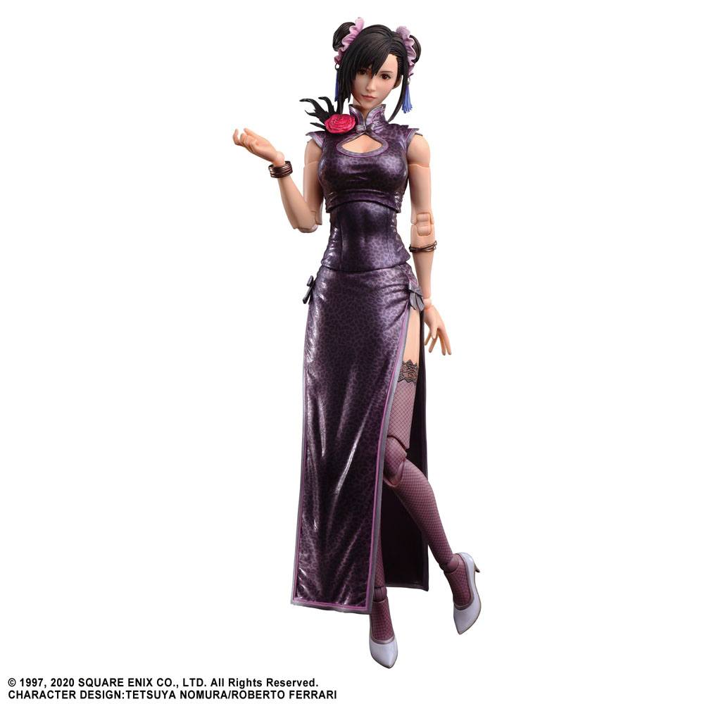 Final Fantasy VII Remake Play Arts Kai Actionfigur Tifa Lockhart Sporty Dress Ver. 25 cm