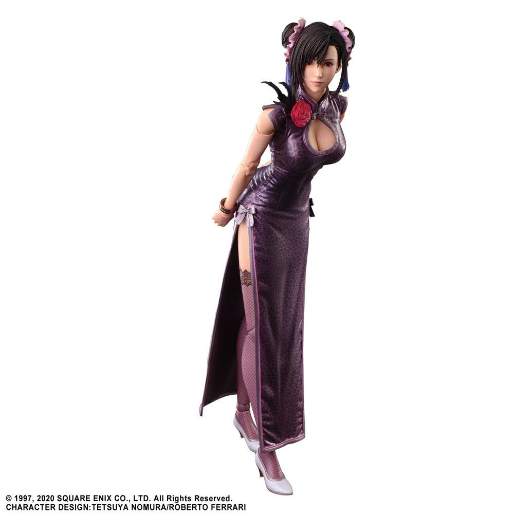 Final Fantasy VII Remake Play Arts Kai Actionfigur Tifa Lockhart Sporty Dress Ver. 25 cm