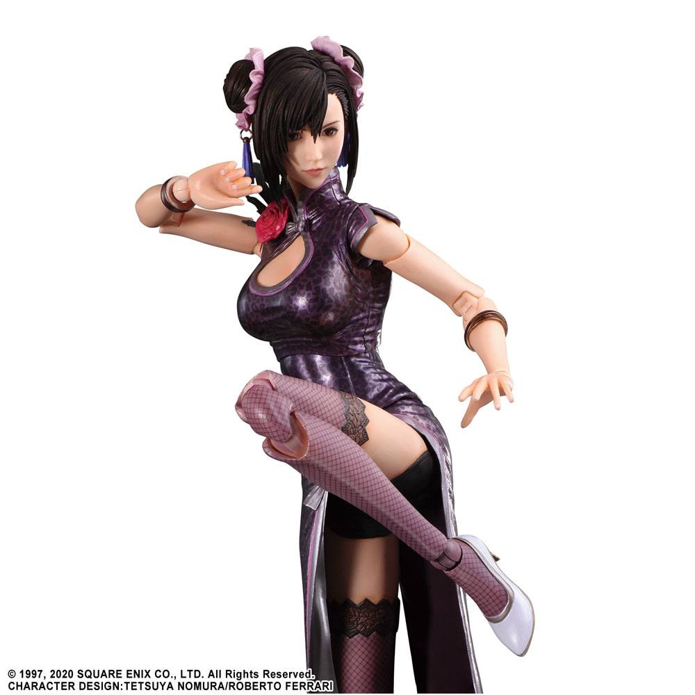 Final Fantasy VII Remake Play Arts Kai Actionfigur Tifa Lockhart Sporty Dress Ver. 25 cm