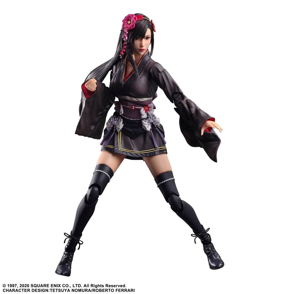 Final Fantasy VII Remake Play Arts Kai Actionfigur Tifa Lockhart Exotic Dress Ver. 25 cm