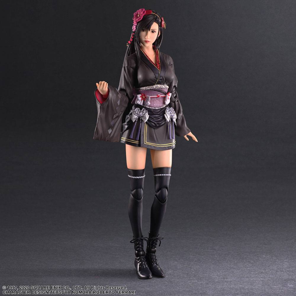 Final Fantasy VII Remake Play Arts Kai Actionfigur Tifa Lockhart Exotic Dress Ver. 25 cm