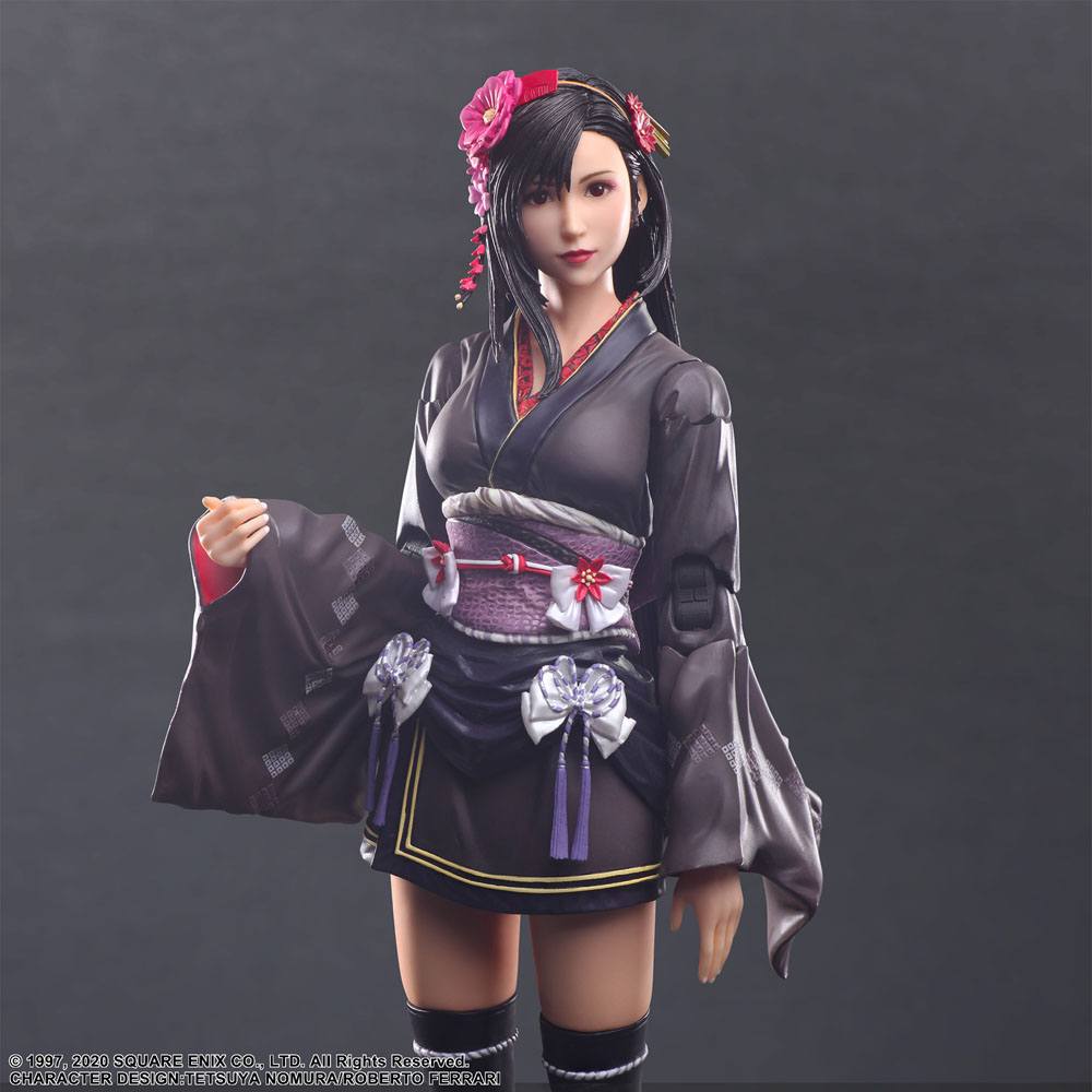 Final Fantasy VII Remake Play Arts Kai Actionfigur Tifa Lockhart Exotic Dress Ver. 25 cm