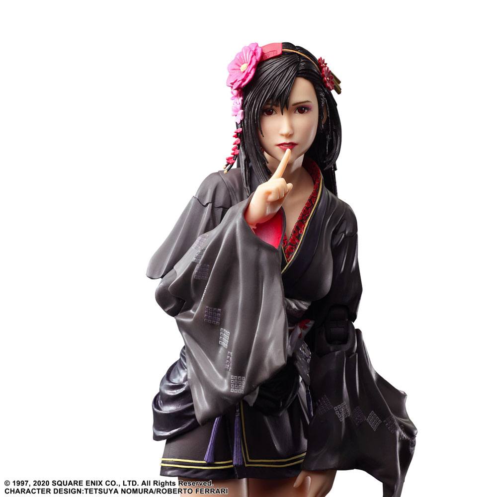 Final Fantasy VII Remake Play Arts Kai Actionfigur Tifa Lockhart Exotic Dress Ver. 25 cm