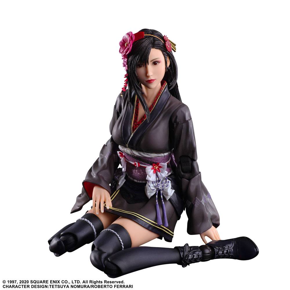 Final Fantasy VII Remake Play Arts Kai Actionfigur Tifa Lockhart Exotic Dress Ver. 25 cm