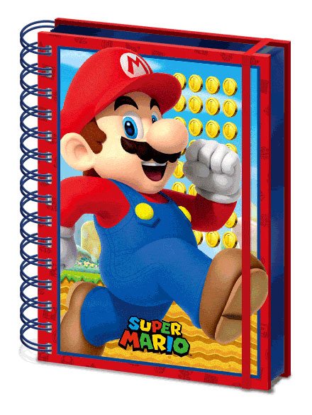 Super Mario 3D Wiro Notizbuch A5 Mario 