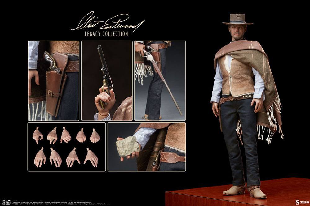 Zwei glorreiche Halunken Clint Eastwood Legacy Collection Actionfigur 1/6 The Man With No Name 30 cm