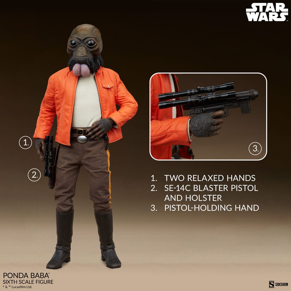 Star Wars Scum & Villainy Actionfigur 1/6 Ponda Baba 30 cm