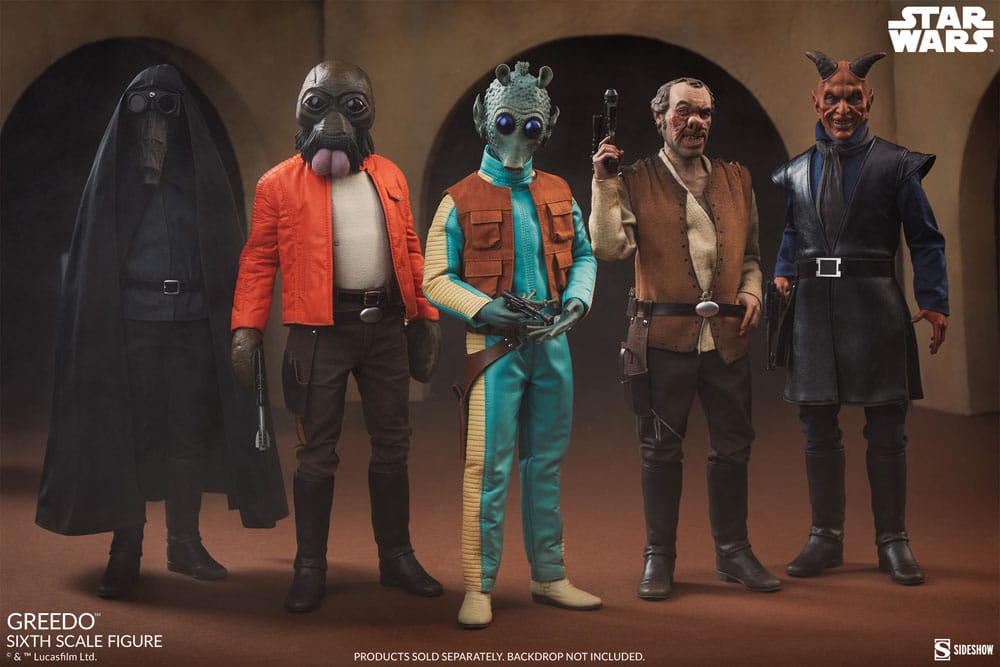 Star Wars Scum & Villainy Actionfigur 1/6 Greedo 30 cm