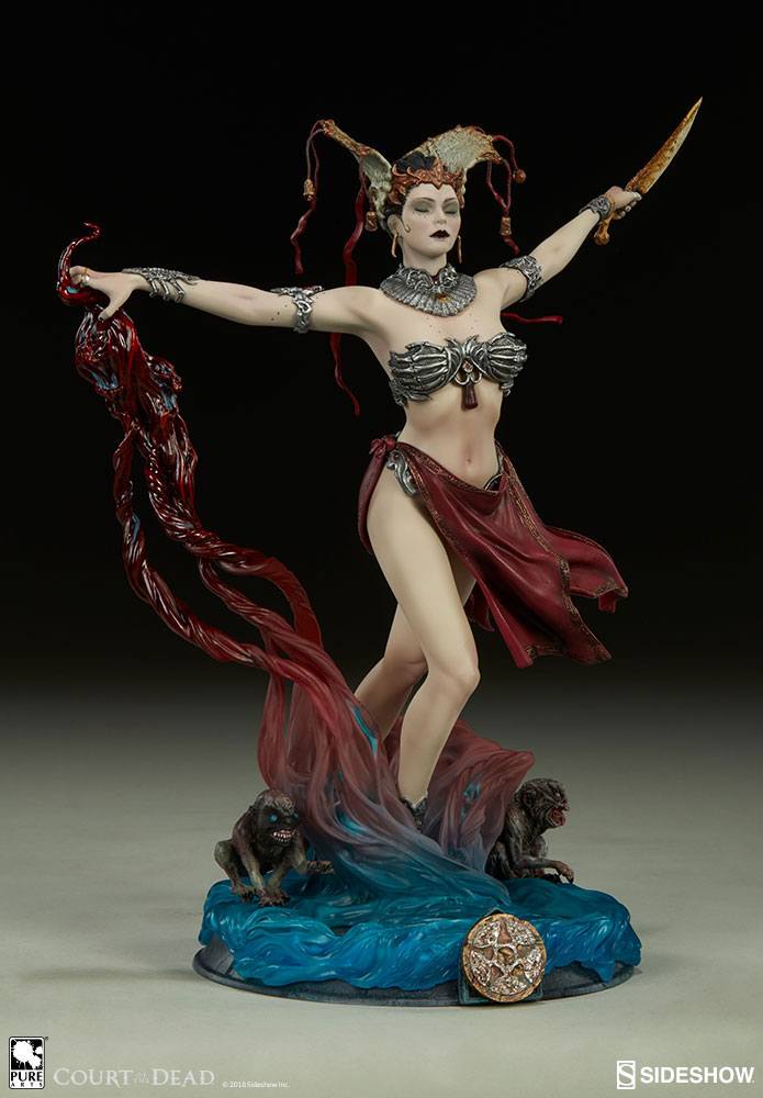 Court of the Dead PVC Statue Gethsemoni - Queens Conjuring 25 cm