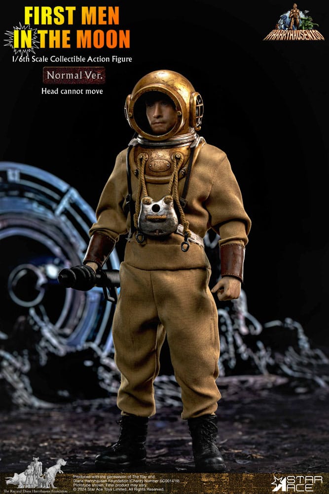 Die erste Fahrt zum Mond Actionfigur 1/6 First Men in the Moon (1964) 30 cm