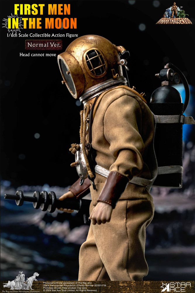 Die erste Fahrt zum Mond Actionfigur 1/6 First Men in the Moon (1964) 30 cm