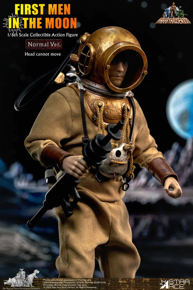 Die erste Fahrt zum Mond Actionfigur 1/6 First Men in the Moon (1964) 30 cm