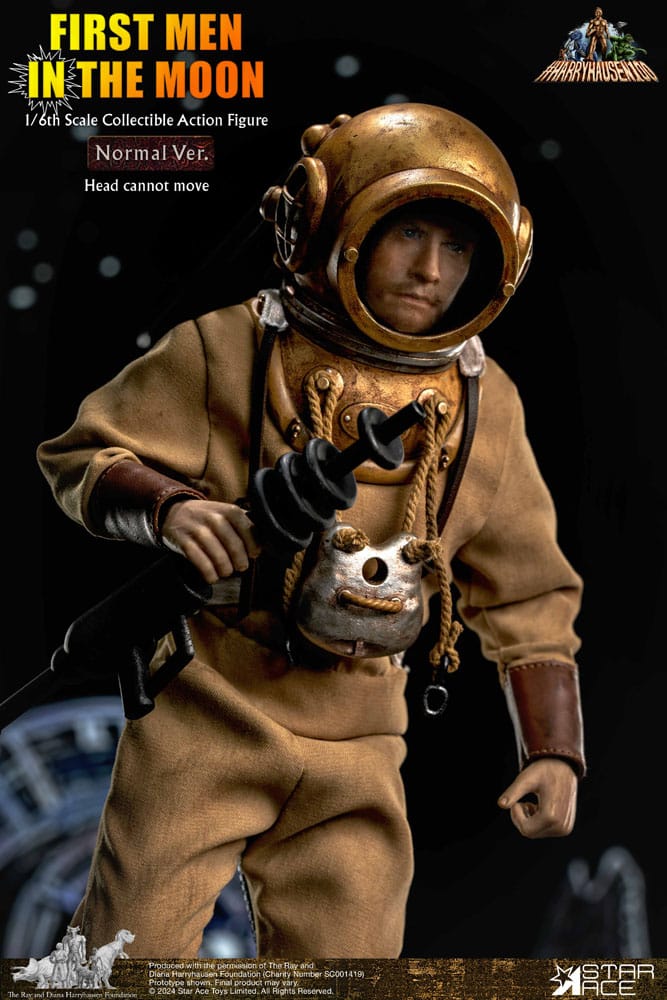 Die erste Fahrt zum Mond Actionfigur 1/6 First Men in the Moon (1964) 30 cm