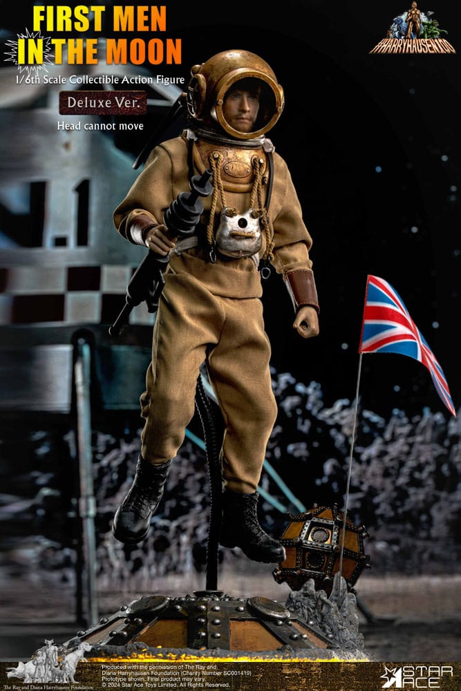 Die erste Fahrt zum Mond Actionfigur 1/6 First Men in the Moon (1964) Deluxe Ver. 30 cm