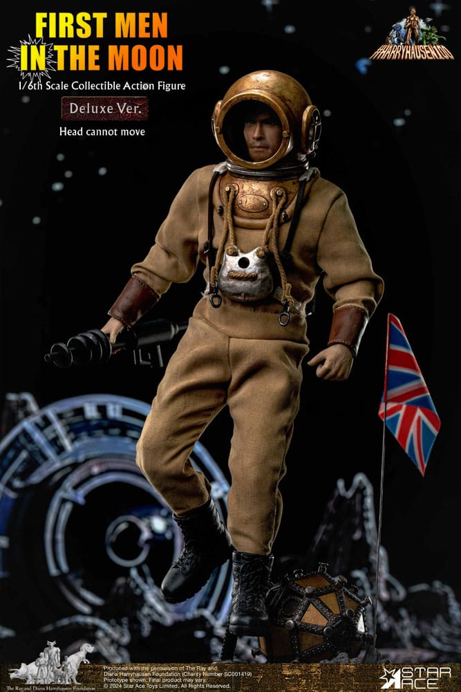 Die erste Fahrt zum Mond Actionfigur 1/6 First Men in the Moon (1964) Deluxe Ver. 30 cm