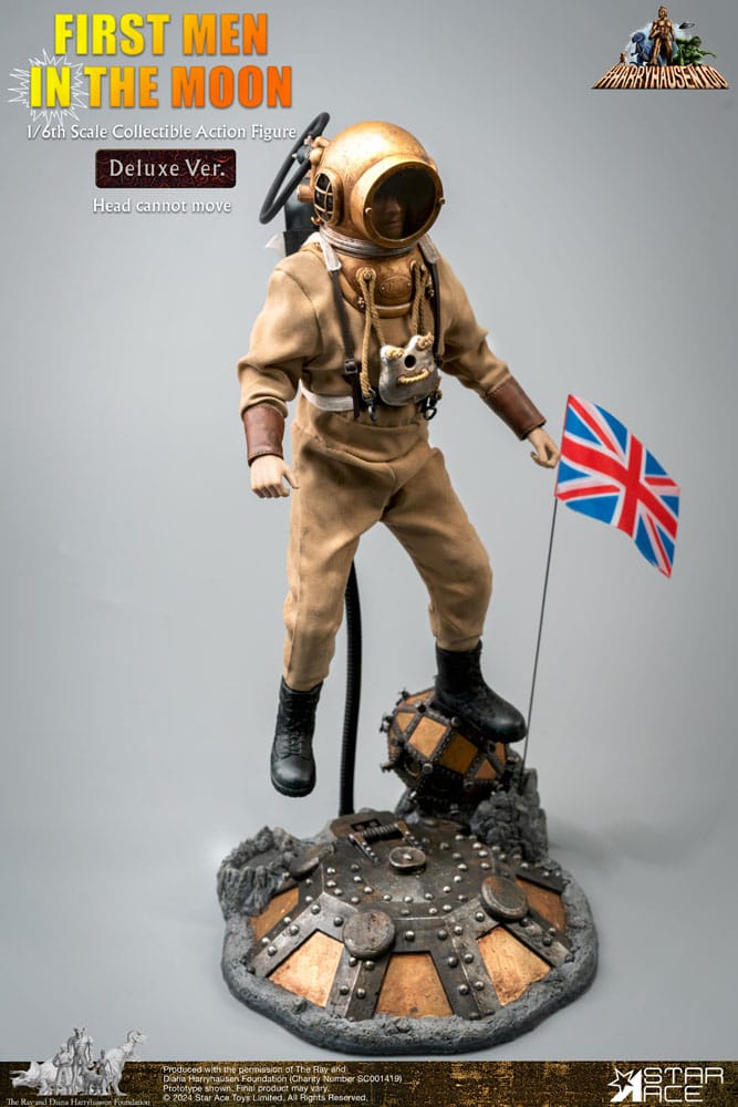 Die erste Fahrt zum Mond Actionfigur 1/6 First Men in the Moon (1964) Deluxe Ver. 30 cm