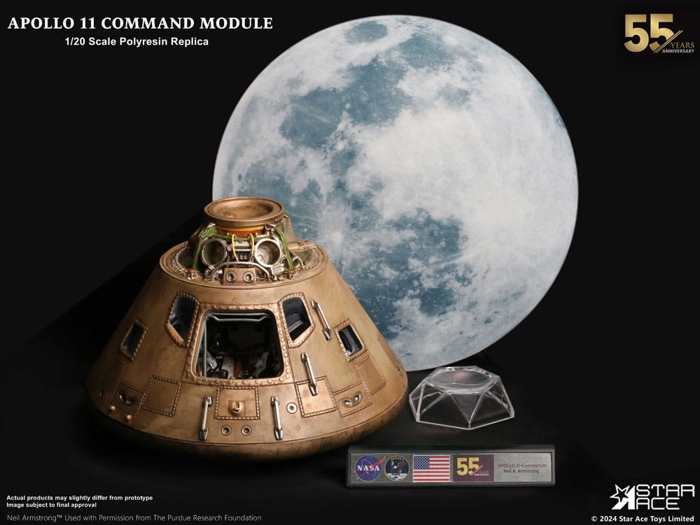 Apollo 11 Replik 1/20 Command Module (NX) 20 cm