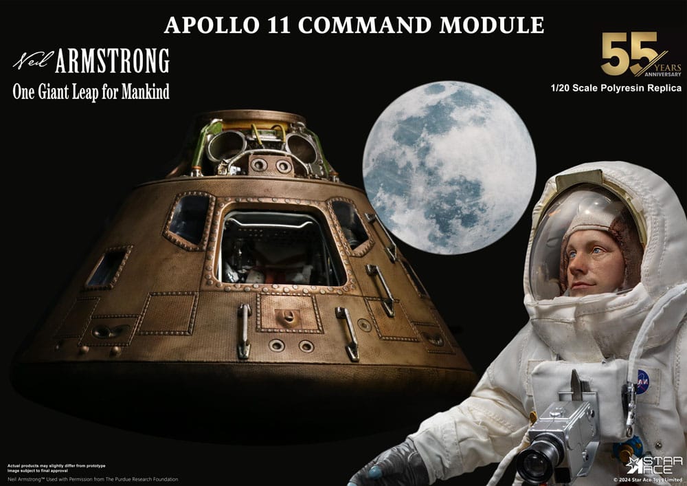 Apollo 11 Replik 1/20 Command Module (NX) 20 cm