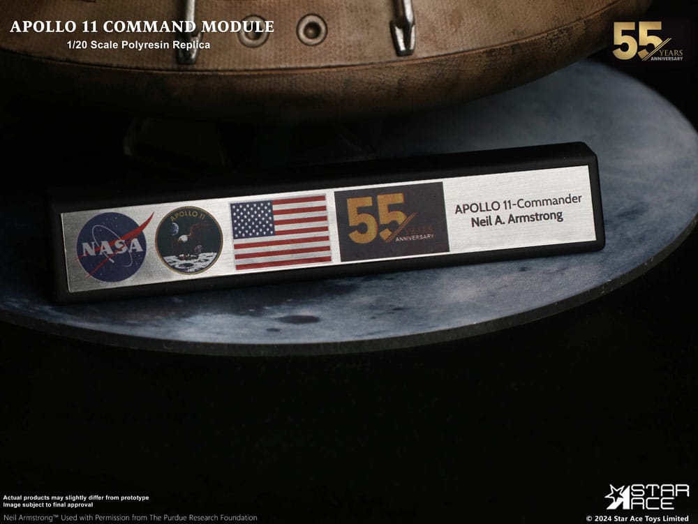 Apollo 11 Replik 1/20 Command Module (DX) 20 cm