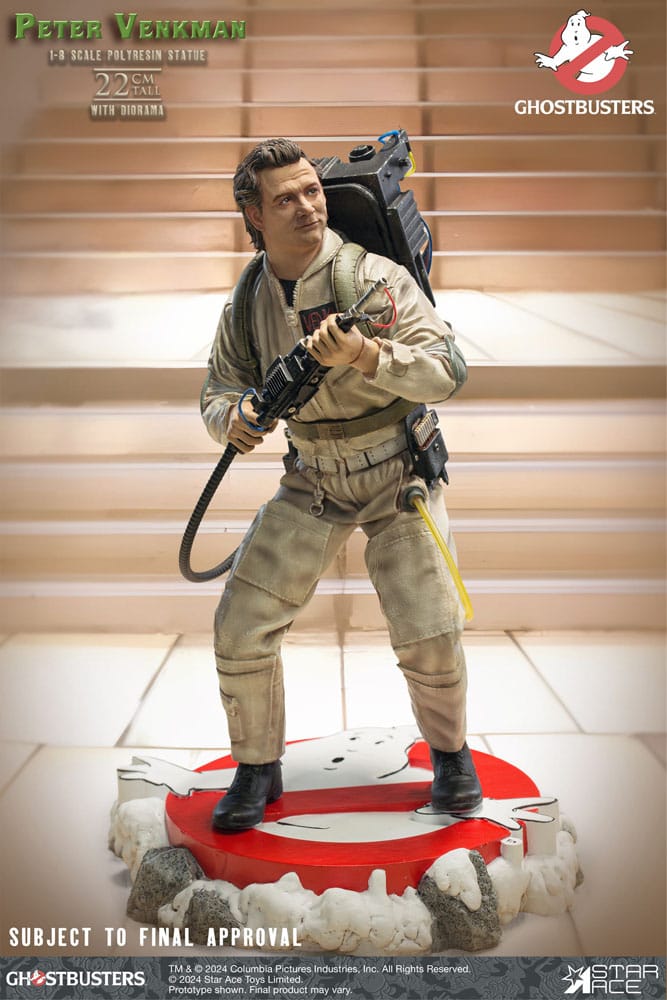 Ghostbusters Resin Statue 1/8 Peter Venkmann + Winston Zeddemore Twin Pack Set 22 cm