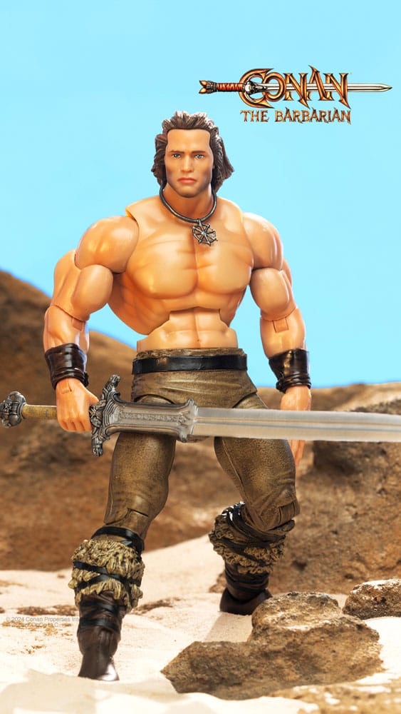 Conan der Barbar 1982 Deluxe Actionfigur Conan Iconic Pose 18 cm