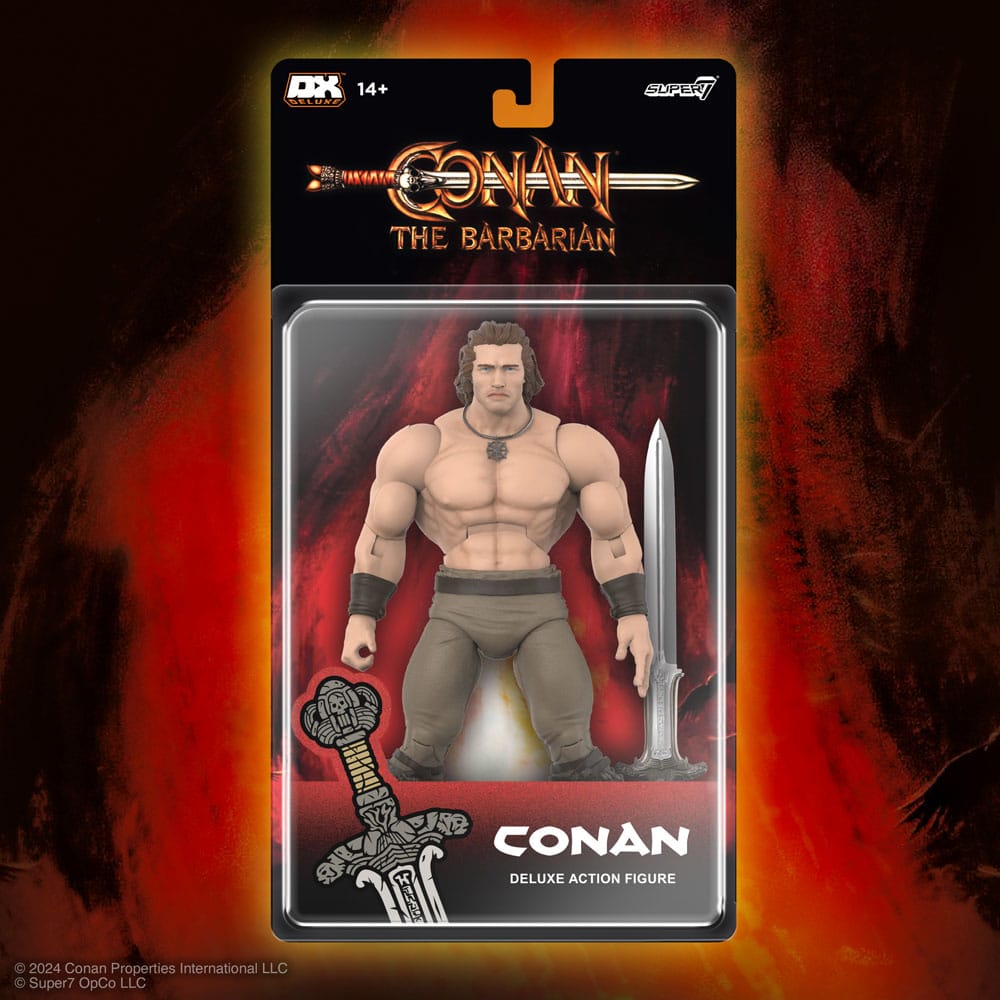 Conan der Barbar 1982 Deluxe Actionfigur Conan Iconic Pose 18 cm