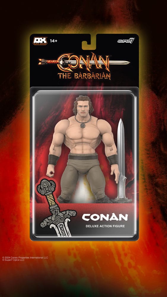 Conan der Barbar 1982 Deluxe Actionfigur Conan Iconic Pose 18 cm