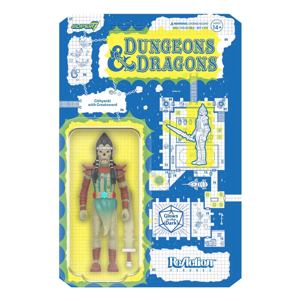 Dungeons & Dragons ReAction Actionfigur Wave 04 Githyanki Glow in the Dark 10 cm