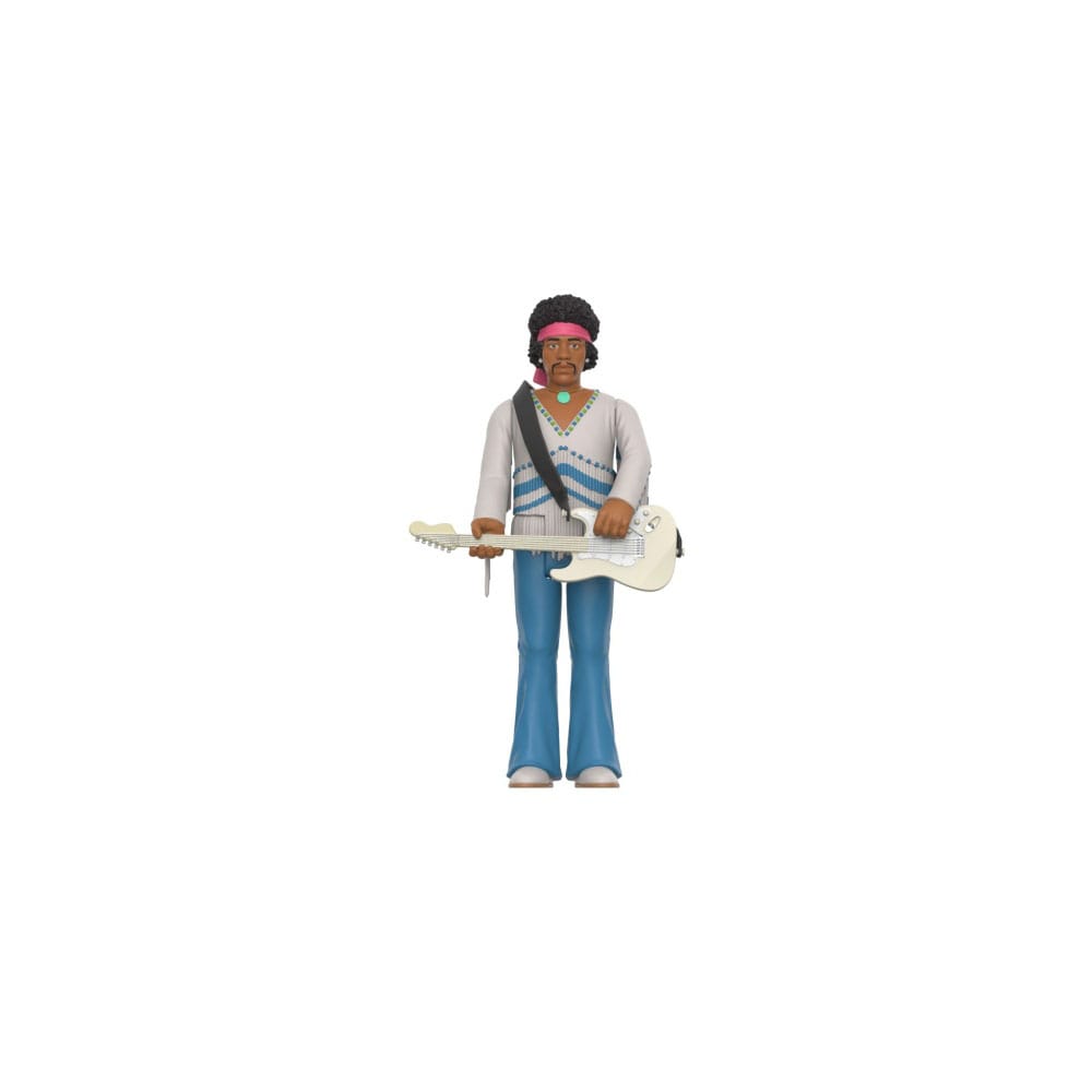 Jimi Hendrix ReAction Actionfigur Jimi Hendrix (Festival) 10 cm