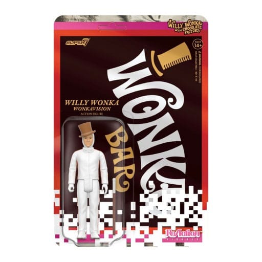 Charlie und die Schokoladenfabrik (1971) ReAction Actionfigur Wave 03 Willy Wonka (White Suit) 10 cm