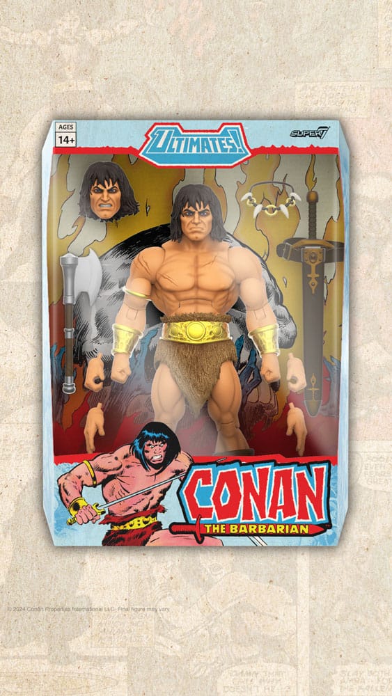 Conan der Barbar Ultimates Actionfigur Conan The Barbarian 18 cm