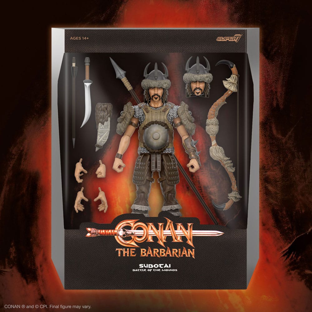 Conan der Barbar Ultimates Actionfigur Subotai (Battle of the  Mounds) 18 cm